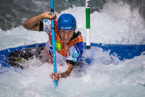 World Cup Slalom by Janet Brown LRPS