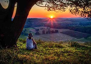 Evening Contemplation by Dean Sephton