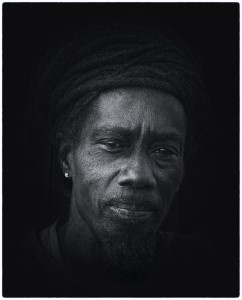 Rastafarian Posing by David Seddon