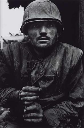 Shell Shocked Soldier Vietnam by Don McCullin