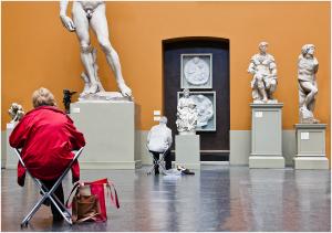 Drawing at the V&A by Rob de Ruiter