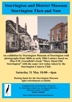 Storrington Then and Now Poster